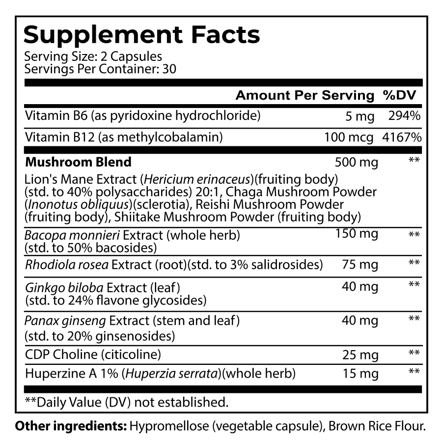 supplement facts